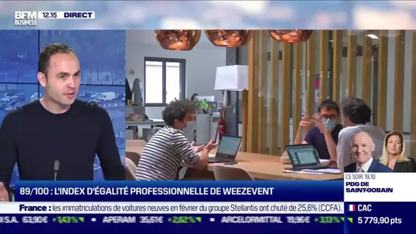 Pierre-Henri Deballon (Weezevent ) : 89/100, l'index d'égalité professionnelle de Weezevent