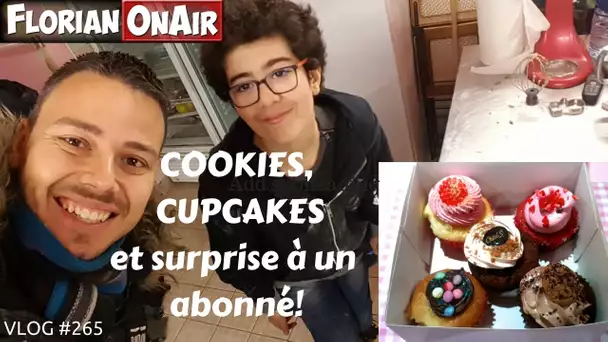 Cupcakes,cookies et surprise à un abonné - VLOG #265