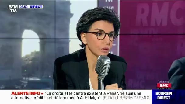 Rachida Dati, candidate LR à la mairie de Paris, était chez Jean-Jacques Bourdin ce 28/01/2020
