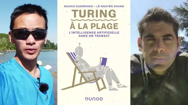 Turing à la plage !! (mon nouveau livre avec Rachid Guerraoui 😃🏖)