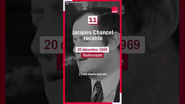 Jacques Chancel raconte #shorts @InaOfficiel