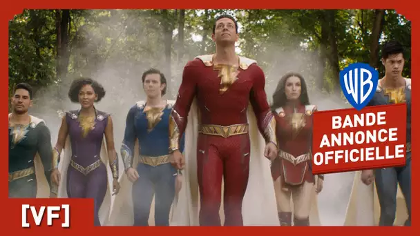 SHAZAM! LA RAGE DES DIEUX  – Bande-annonce officielle #1 (VF) - Zachary Levi