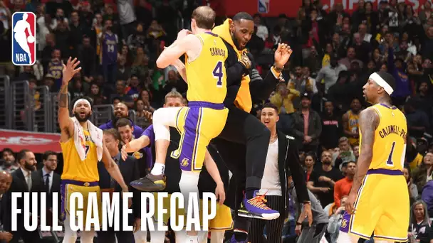 LAKERS vs Clippers | Alex Caruso Leads The Way For The Lakers  | April 5, 2019