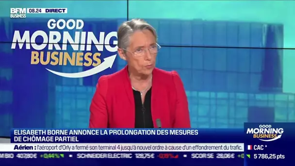 Elisabeth Borne (Ministère du Travail): Les mesures de chômage partiel se prolongent