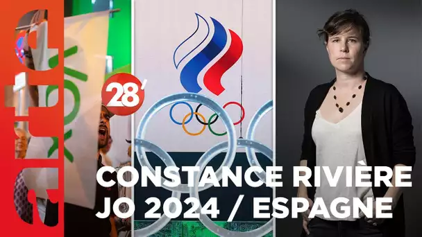 Constance Rivière / Gauche espagnole / JO 2024 & athlètes russes - 28 Minutes - ARTE