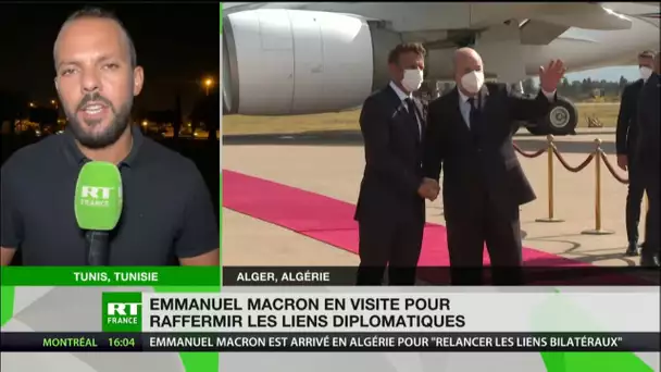 Algérie : Macron en visite pour pacifier les relations entre Paris et Alger