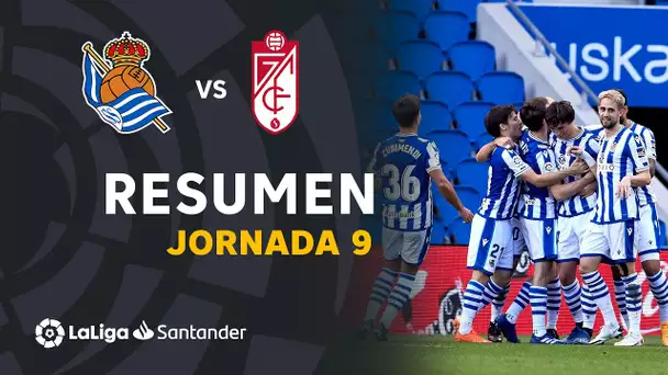 Resumen de Real Sociedad vs Granada CF (2-0)