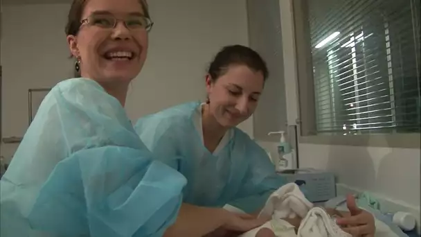 Marius  va prendre un bain pour la 1ère fois