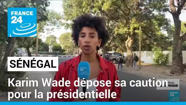 Au Sénégal, Karim Wade dépose sa caution pour se présenter à la présidentielle • FRANCE 24