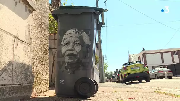 Le street art habille les poubelles de Rouen
