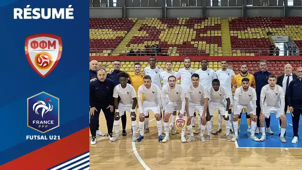 Futsal U21 : Macédoine A - France (0-3), le résumé