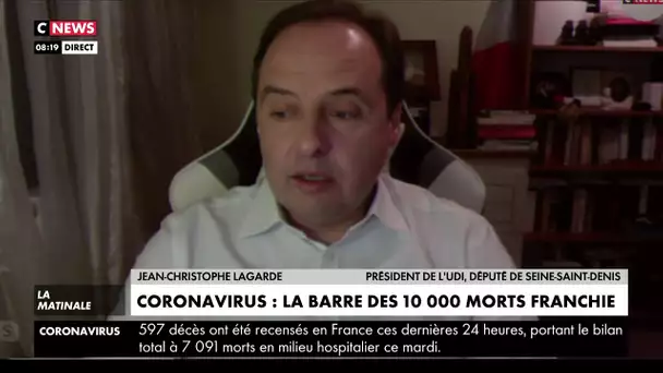 Jean-Christophe Lagarde : «il faudra chercher, après la crise, qui sont les responsables»