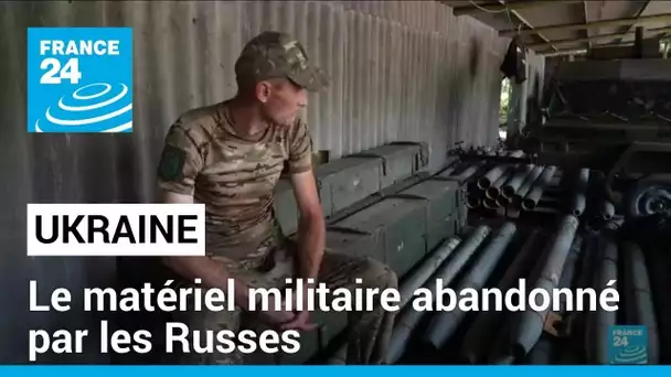 Quand les Ukrainiens récupèrent le matériel militaire abandonné par les Russes • FRANCE 24