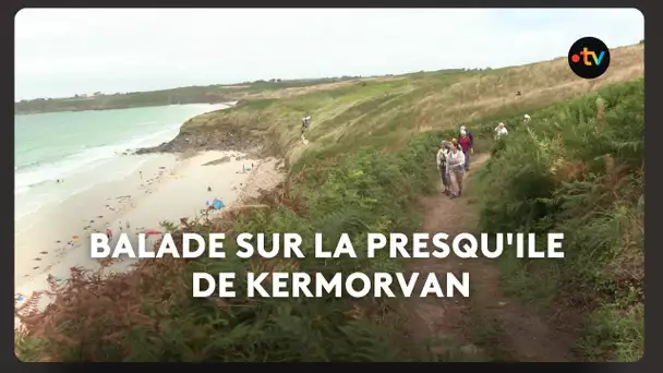 Visite de la presqu'ile de Kermorvan
