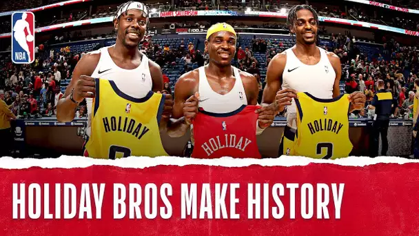 Holiday Brothers Make History!