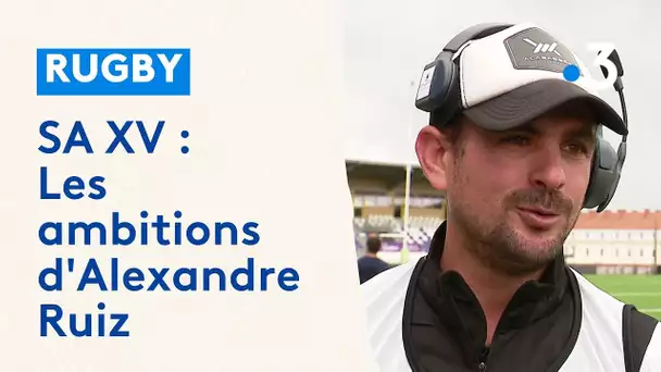 Rugby SA XV - Les ambitions d'Alexandre Ruiz, manager Soyaux-Angoulême