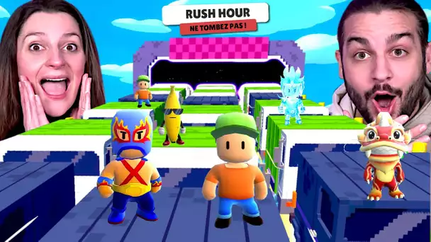 LA NOUVELLE MAP RUSH HOUR EST ARRIVEE SUR STUMBLE GUYS 0.45 !