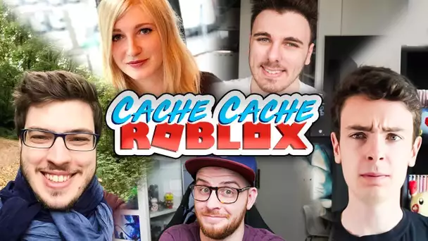 CACHE CACHE ROBLOX AVEC 5 YOUTUBERS !
