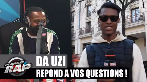 COMBIEN de SANDWICHS par JOUR pour DA UZI ? Il répond à VOS questions ! #PlanèteRap