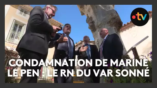 Condamnation de Marine Le Pen : dans le Var, le RN parle de "dictature"