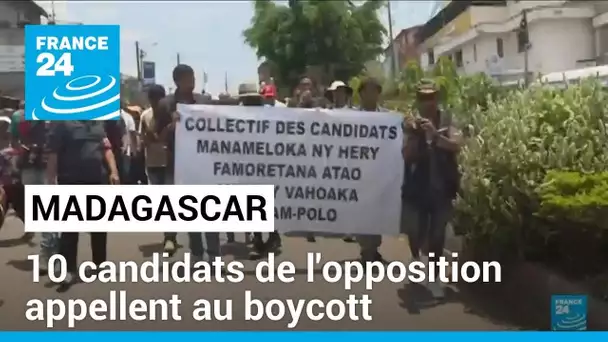 Présidentielle à Madagascar : 10 candidats de l'opposition appellent à boycotter le scrutin