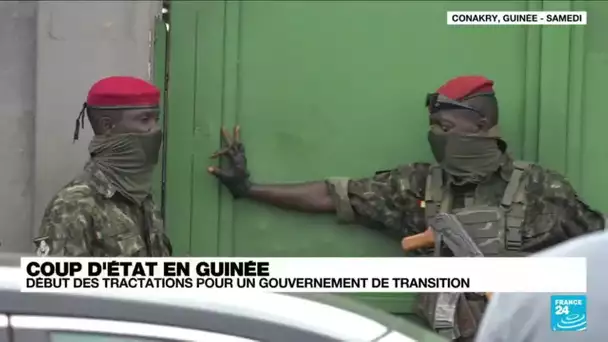 Coup d'Etat en Guinée : début des tractations pour un gouvernement de transition • FRANCE 24
