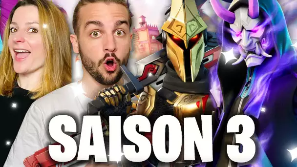 SAISON 3 FORTNITE : ON ACHÈTE LE PASSE DE COMBAT DE LA SAISON 3 ! FORTNITE DUO FR