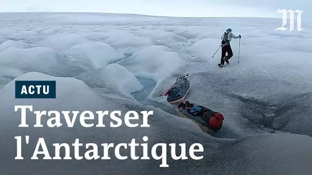 Colin O'Brady traverse l'Antarctique en solo et sans assistance