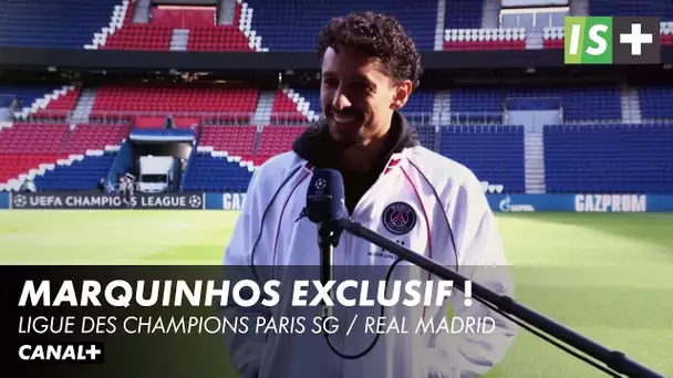 Entretien exclusif avec Marquinhos - Ligue des Champions Paris SG / Real Madrid