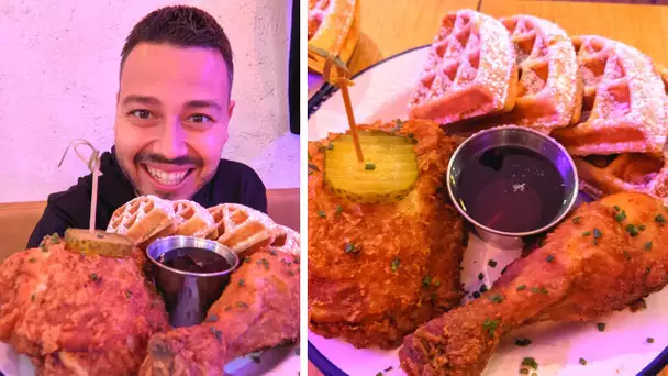 Ces CHICKEN & WAFFLES font le BUZZ - VLOG #1095