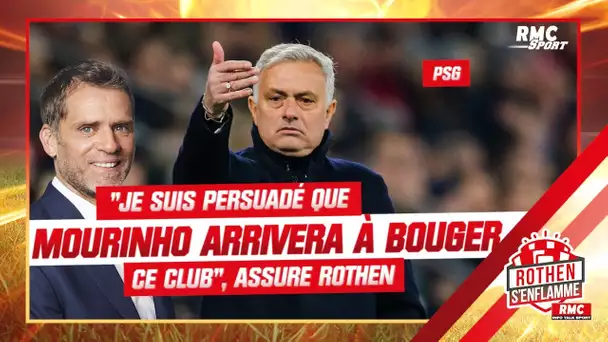 PSG : "Je suis persuadé que Mourinho arrivera à faire bouger ce club", assure Rothen