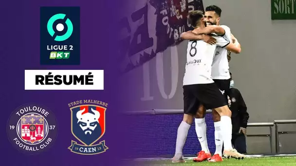 ⚽️ Résumé - Ligue 2 BKT : Caen fait tomber Toulouse dans un match à haute intensité !