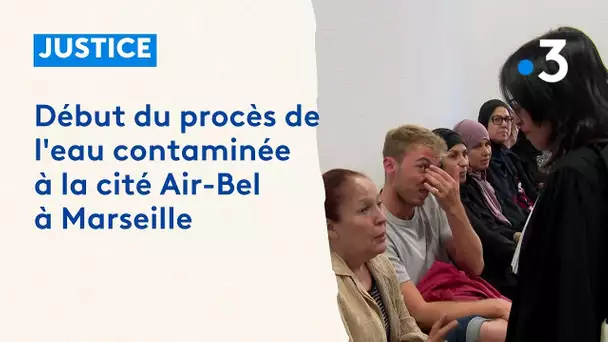 Début du procès de l'eau contaminée à la cité Air-Bel à Marseille