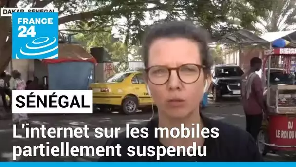 Sénégal : l'internet mobile partiellement suspendu annonce le ministère • FRANCE 24