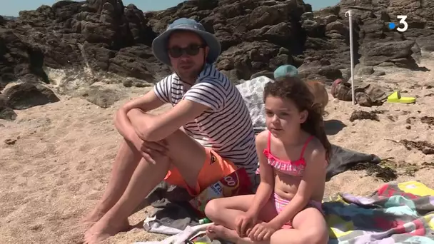 Retour de l'autorisation de bronzer sur les plages du Morbihan