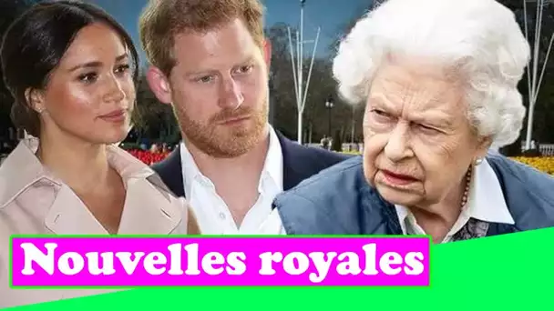 La reine montre un «dévouement désintéressé» et soutient le corps que Harry et Meghan ont dû laisser