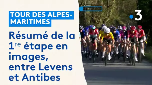 Le Tour des Alpes-Maritimes 2024 : revivez la 1ʳᵉ étape en images entre Levens et Antibes