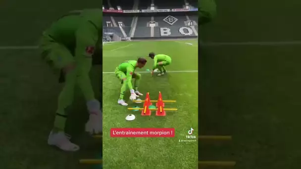 L'entraînement "morpion" de Yann Sommer au Borussia M'gladbach !