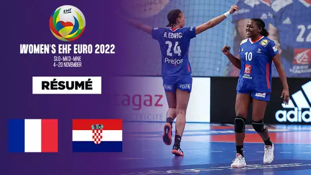 🤾‍♀️Résumé - Qualif Euro 2022 : Les Bleues dominent la Croatie et se rapprochent de la qualification