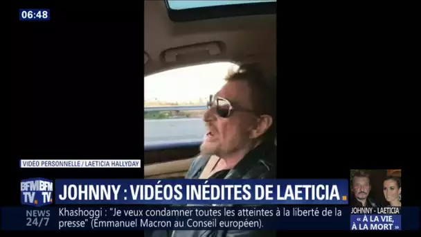 Laeticia dévoile des vidéos inédites de Johnny