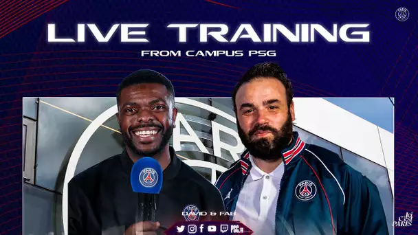 Paris Saint-Germain training session live from the PSG Campus 🔴🔵