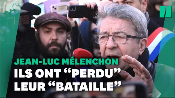 Réforme des retraites : Pour Mélenchon, le gouvernement a « perdu la première bataille »