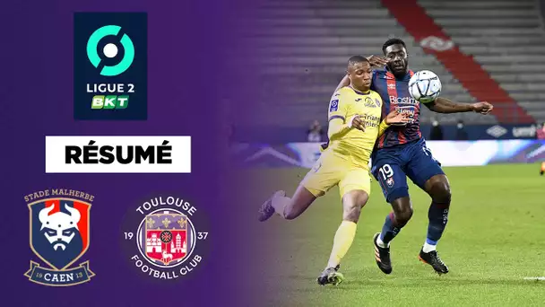⚽️ Résumé - Ligue 2 BKT : Toulouse n'a rien lâché contre Caen !