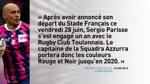 Parisse s'engage avec le Rugby Club Toulonnais