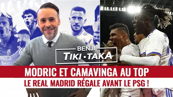 Benji Tiki Taka : Camavinga et le Real Madrid régalent avant le PSG !