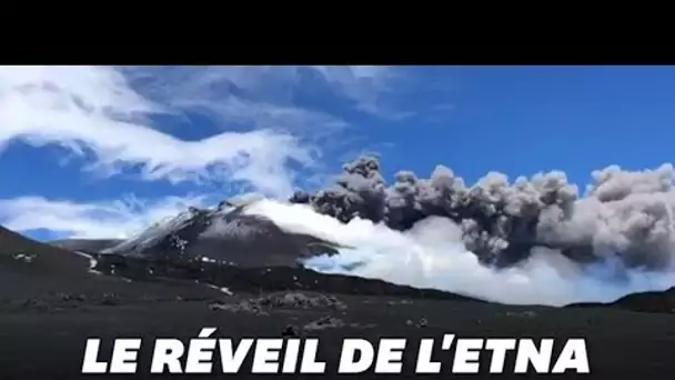 L'Etna est entré en éruption et les images sont captivantes