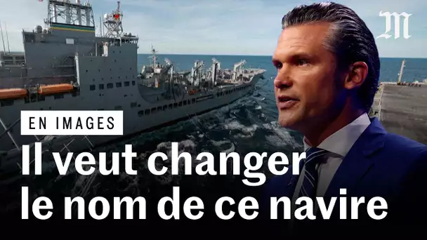 L’administration Trump veut rebaptiser un navire militaire, voici pourquoi