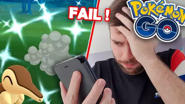 SHINY FAILS SUR POKEMON GO 😭 - Community Day Héricendre