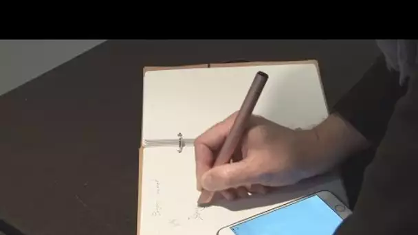 Un stylo pour écrire en même temps sur papier et sur... écran