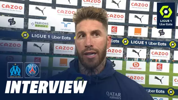 Interview de fin de match : OLYMPIQUE DE MARSEILLE - PARIS SAINT-GERMAIN (0-3)  / 2022/2023